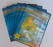 Dziecięca kolekcja bajek dla dzieci zestaw 7 DVD