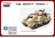 Model z druku M3 Grant mkI  1/72