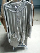 Piżama damska szara