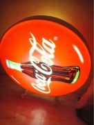 Pylon świecący reklamowy retro coca-cola