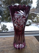 Wazon kryształowy Bohemia  