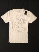 Pull & Bear fajna koszulka t-shirt męski slim fit z ciekawym nadrukiem