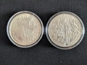 Srebrna moneta / numizmat - Hustaria 1 , Jadwiga