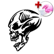 NAKLEJKA NA SAMOCHÓD AUTO LAPTOP - SKULL CZASZKA