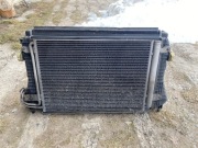 CHŁODNICA WODY INTERCOOLER WENTYLATOR 1.6 TDI GOLF VI SUPERB II TOURAN II