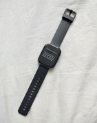 Smartwatch inteligentny zegarek czarny sportowy fitness ala Apple watch