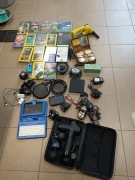 kasety VHs inne graty z domu myszki masazer karcher 