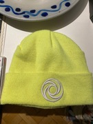 Czapka żółto/seledynowa żarówkowa 