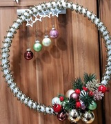 Stroik Bożonarodzeniowy na drzwi lub okno 