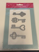 Wykrojnik Klucze Scrapbooking decoupage