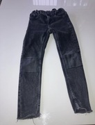 Czarne jeansy chłopięce