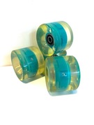 Świecące kółka do cruisera/longboarda + łożyska ABEC 7 skateboard sk8