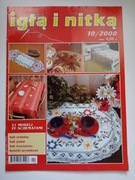 Igłą i nitką 10/2000 Haft Richelieu, krzyżykowy, płaski