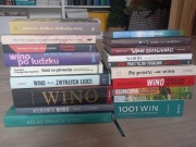 Zestaw książek o winie. Wino. Wina. Winem. 