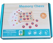 Gra logiczna. Drewniane Memory, Układanka.