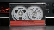 Kasetę z szpulkami TDK..Reel to Reel.
