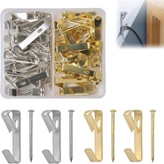 Zestaw haczyków do zdjęć, zegarów, ozdób 