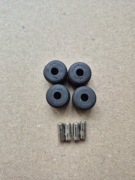 Wsporniki wraz z amortyzatorami do gramofonu Lenco L75 