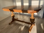 Stół dębowy rozkładany 155+60cm / 85cm