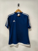 Granatowa koszulka sportowa męska Adidas rozmiar L