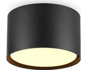 BOYIR czarny reflektor LED GX53 6W, Ø8,4 cm, 3000K ciepła biel