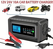 Ładowarka AUTOMAT ODSIARCZANIE do akumulatorów samochodowych, 12V/24V/10A
