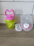 Nowy podajnik do owoców dla niemowląt + smoczek GRATIS