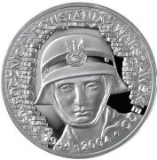 Srebrna moneta 10zł POWSTANIE - 0,42 oz uncji Ag 999. Czytaj opis