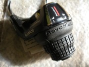 Manetka rowerowa zmiany biegów Shimano Avt SL-RS35 + linka, trzy biegi.