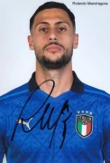 Rolando Mandragora oryginalny autograf! Fiorentina Juventus Włochy
