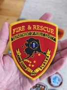 Naszywka USA Alaska straż pożarna 