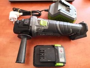 ZESTAW Szlifierka kątowa akumulatorowa LUX TOOLS A-WS-20/115 