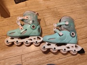 Rolki oxelo Play 5 miętowe r.34-36