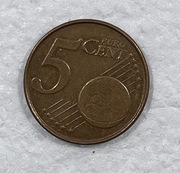 Moneta 5 EURO CENT 1999 NEDERLANDEN HOLANDIA