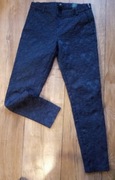Spodnie rurki granatowe dziewczęce Slim H&M. Rozmiar 38