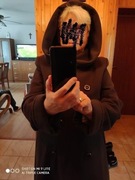 Zimowy płaszcz z kapturem