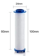 Filtr wody do Słuchawek Prysznicowych wkłady 10 cm