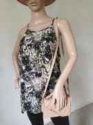 Damska bluzka na ramiączkach, elegancka, imprezowa, lato r XL/42