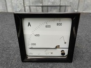 AMPEROMIERZ BAKELITOWY 800A  14CM X 14CM 