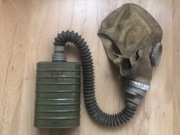 Maska wojskowa przeciwgazowa z otworem fonetycznym