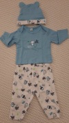 Komplecik dla chłopca roz. 50-56 3-częściowy