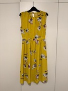 Sukienka ZARA, żółta, rozmiar L