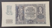 Polska - BANKNOT - 20 złotych 1940 Generalna Gubernia 