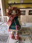 Ania lalka na szydełku