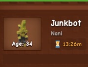 Junkbot- Grow a Garden Roblox