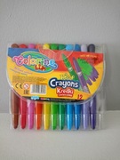 Nowe kredki świecowe wykręcane Colorino.