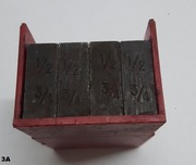 NOŻE NARZYNKA DO GWINTOWNICY VIRAX 1/2-3/4