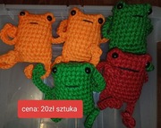 Żaby na szydełku 
