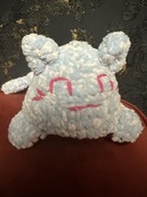 Amigurumi, kotek dwustronny, handmade