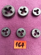 167. Zestaw 6 narzynek metrycznych M3 - M10, FWP